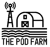 thepodfarm podcast editing newpodcast thepodfarm Sticker