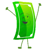 iBillete dinero billete ibillete exituscredit Sticker