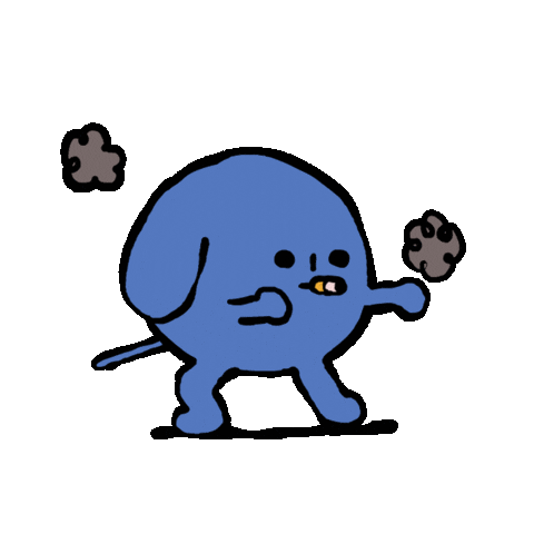 Dance Dog Sticker by Andrew Onorato