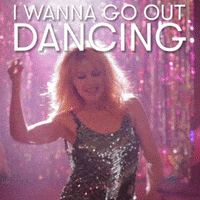 happy kylie minogue GIF