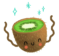 Illustration Fruit Sticker by Elsa Isabella
