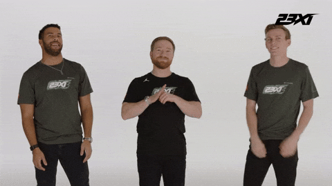 High Five Tyler Reddick GIF by 23XI Racing