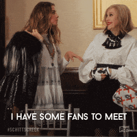 pop tv hello GIF by Schitt's Creek