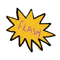 Photography Flashing Sticker