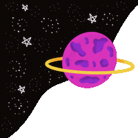 Space Template Sticker