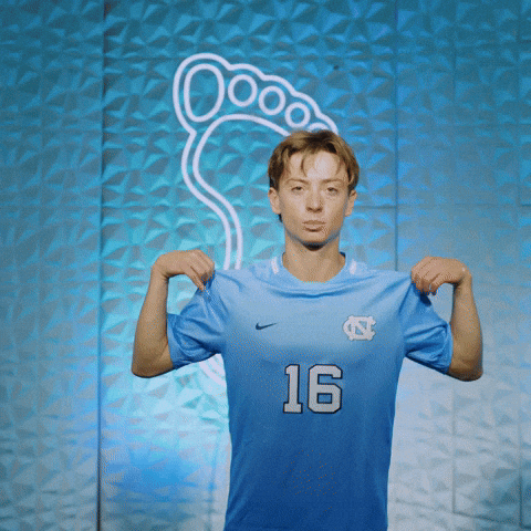 University Of North Carolina Soccer GIF by UNC Tar Heels