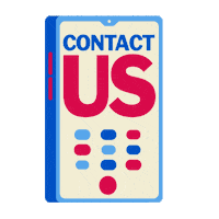 mediagroup98 phone call contact us mediagroup98 Sticker