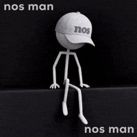 Nervous Little Man GIF by NOS-Studio