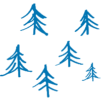Tree Camping Sticker by JENDES
