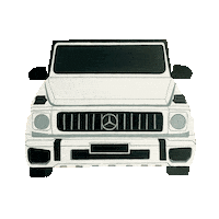jimohanhee car benz 지모 jimo Sticker