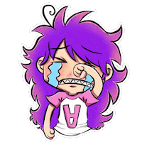 Sad Face Sticker