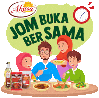 akasa_malaysia buka puasa berbuka akasaraya akasamalaysia Sticker