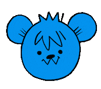bearpatrol happy smile bear bearpatrol Sticker