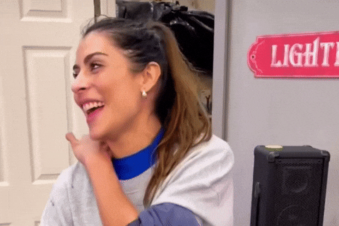 Maria Leon Laugh GIF