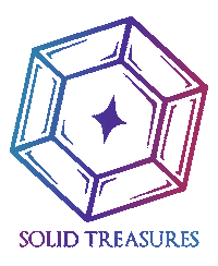 Hexagon Gems Sticker by Solid Treasures