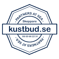 Kustbud kustbud sjötransport Sticker