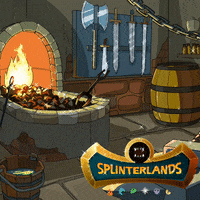 Splinterlands fire forge splinterlands online gaming GIF