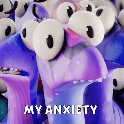 Scared Leave Me Alone GIF by Claynosaurz