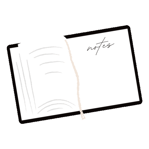 Notes Diary Sticker by Maria Murnikov
