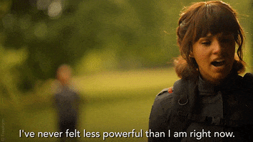 Sad Taylor Hickson GIF by Motherland: Fort Salem