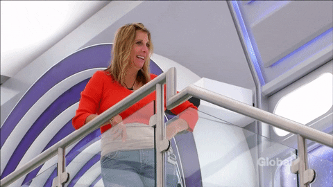 reality tv running GIF by Big Brother Canada
