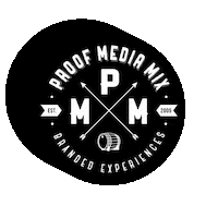 proofmediamix pmm proofmediamix branded experience Sticker