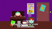 studying eric cartman GIF by South Park 