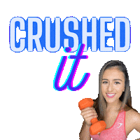 Coachnatalieobando strong strongwomen crushedit shredz Sticker