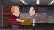 delivery hand off GIF by South Park 
