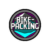 MTBTravelGirl bikepacking mtb travel girl travel and ride Sticker