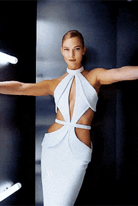 karliekloss met gala karlie kloss klossy brandon maxwell GIF