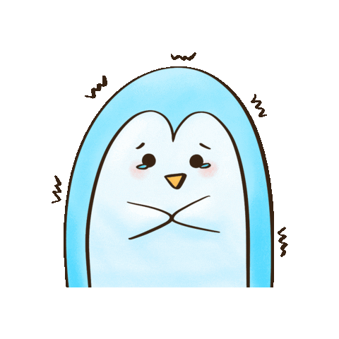 penguindodo giphygifmaker no sad cry Sticker