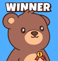 Teddy Bear Win GIF by BEARISH