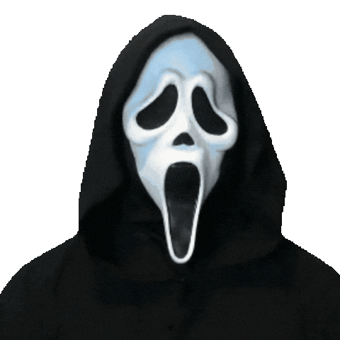 Wipe Scary Movie Sticker