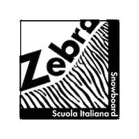 zebrasnowboard snow snowboard zebra valentino rossi Sticker