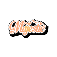 peakelite majestic peakelite Sticker