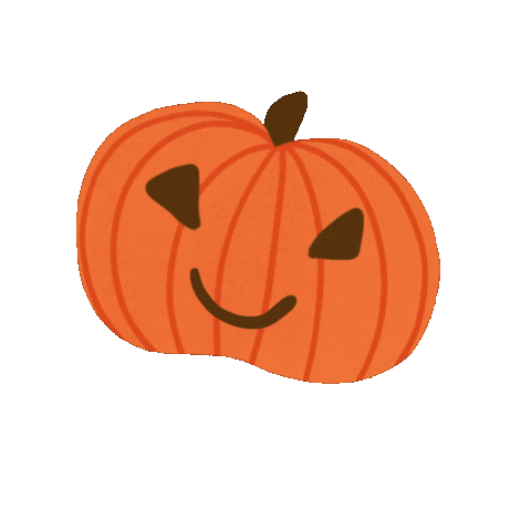 ClapotisSauvage giphyupload smile halloween fall Sticker