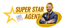 Blinking Super Star Sticker by LinoArciTeam