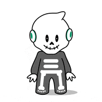 Day Of The Dead Halloween GIF by OPPO Mexico