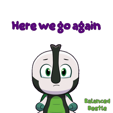 Here We Go Eye Roll Sticker by VeeFriends