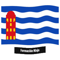 Flag Spain Sticker by Formación Ninja