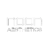 NOONBAesthetics noon noon aesthetics noon skincare noon logo Sticker