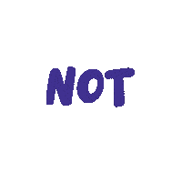 No Way N Sticker by AlwaysBeColoring