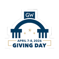Gw Sticker by George Washington University