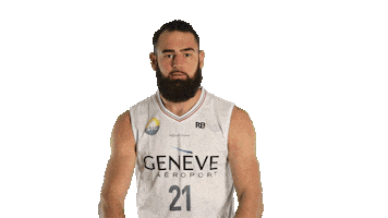 lionsdegeneve dancing basketball basket beard Sticker
