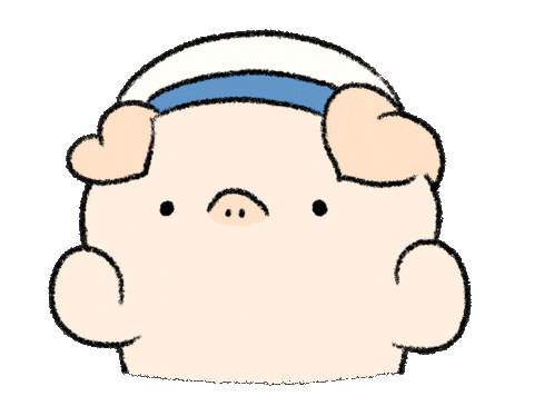 小豬 Sticker by BREAD TREE