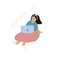 Film Watching Sticker