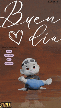 Buenos Días Texto GIF by Zhot