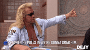 Grabbing Bounty Hunter GIF by DefyTV