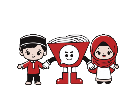 Charity Muslim Sticker by RamenYA